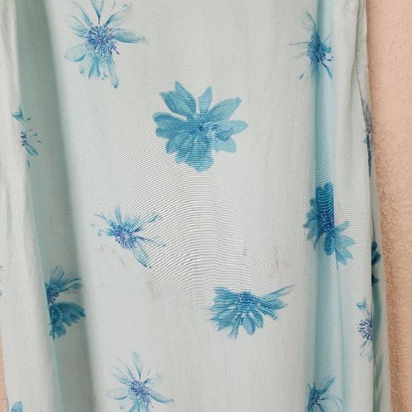 XOXO x VINTAGE 90's floral maxi dress‎ keyhole cut out size 7 - Picture 3 of 10